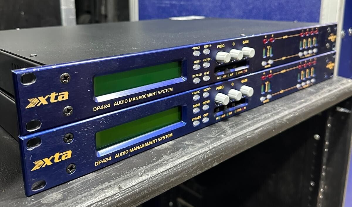 XTA DP424 Loudspeaker Management System#SES (One)THS | eBay