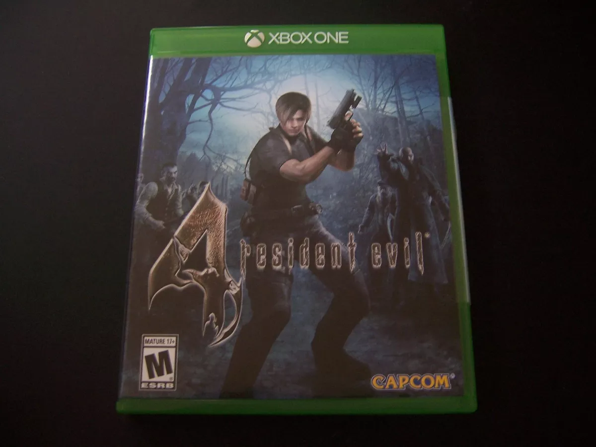 XBOX PS4 Resident Evil HD CUSTOM REPLACEMENT CASE NO DISC SEE