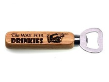 Novelty Engraved Beer Bottle Opener plus FREE optional personalisation