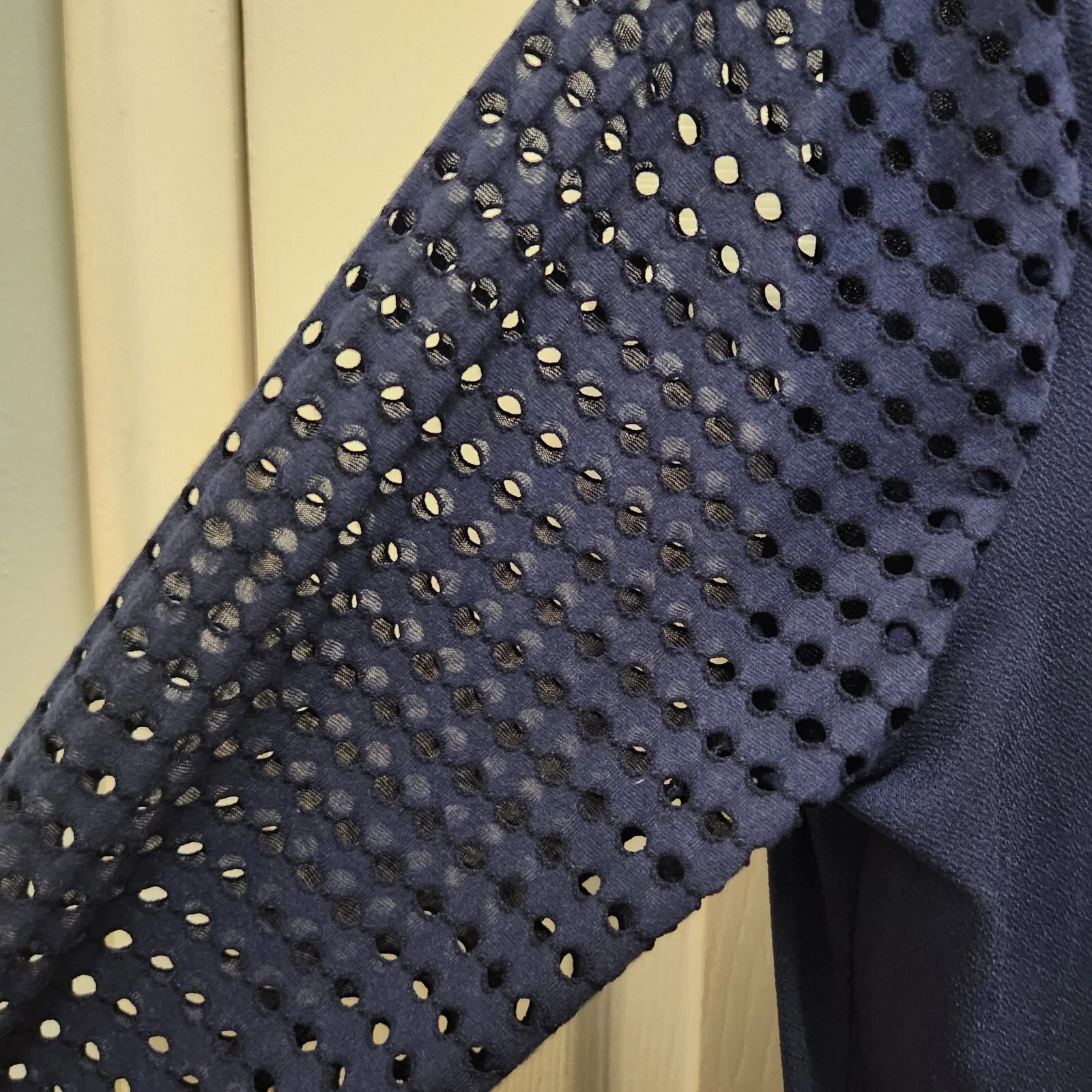 Mini abito donna Michael Kors in velluto con volant e volant nuovo con etichette (L)