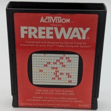 Freeway Atari 2600 Game Cartridge, Original Label NTSC
