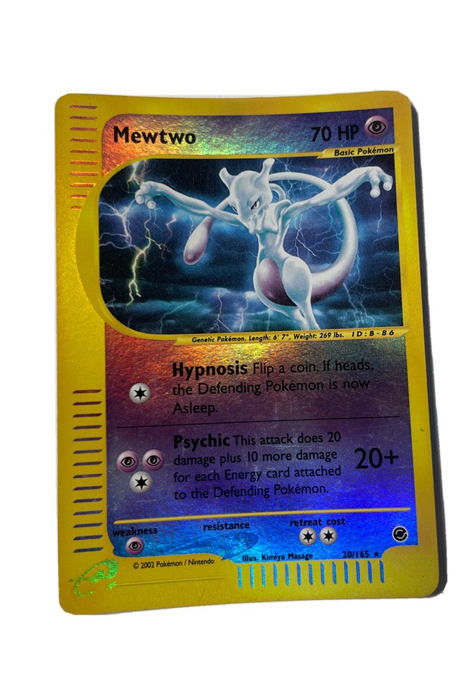 Mewtwo 020/165 Expedition Base Set for sale | eBay