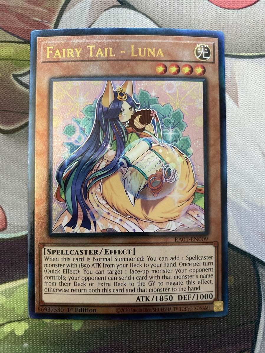 Yugioh Fairy Tail - Luna Ultimate Rare RA01-EN009 NM/M Rarity Collection  1st Ed | eBay