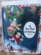 A PEA POD CHRISTMAS Michael Stoy & Linda Costello - Hardcover **great** Pop-up