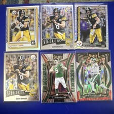 Panini Select Turbocharged Aaron Rodgers Steelers & Jets NFL 6-Card Lot