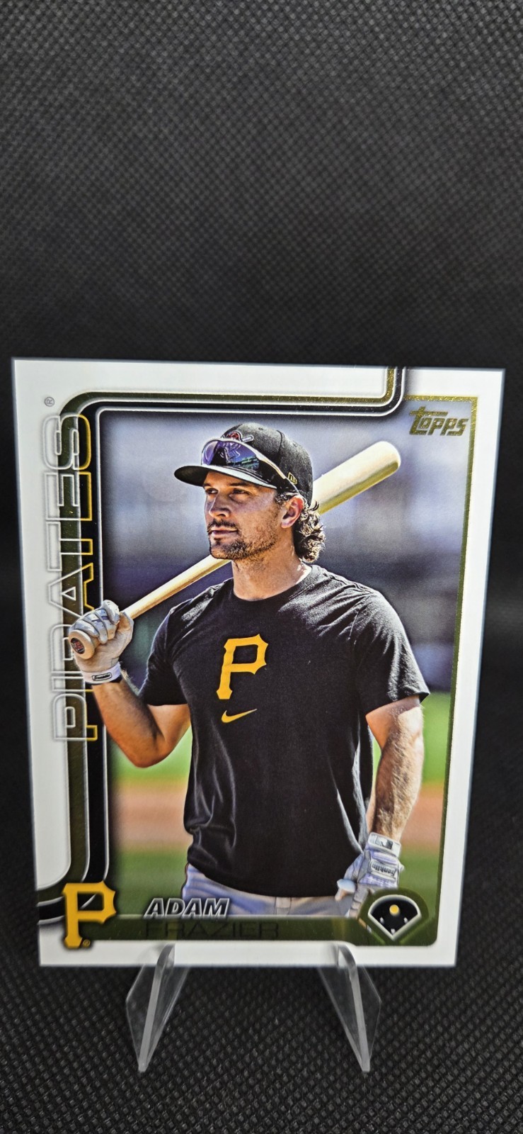 2025 Topps Update Series - Adam Frazier #US51 Golden Mirror Image Variations!