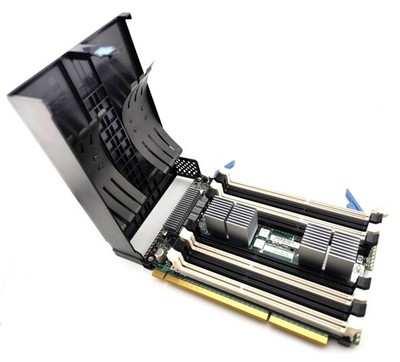 HP 8 SLOT MEMORY RISER BOARD FOR DL580 G7 DL980 G7 647058-001
