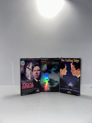 Drama VHS Bundle | Butterfly Effect, Trial & Error, The Cutting Edge