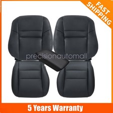 Fit For 03-07 Honda Accord 4-door Front Leather Seat Cover Armrest Cover Black Fit For 03-07 Honda Accord 4-door Front Leather Seat Cover Armrest Cover Black