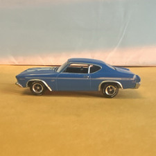 Greenlight 69 Chevy Chevelle Diecast w/ White Racing Stripes Loose Used