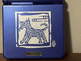 iQue Nintendo Game Boy Advance SP Year Of The Dog Blue AGS-101