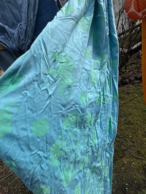 KOKADI Ring-Sling  in wunderschönem Türkis- und Grün - Tönen Babytragen