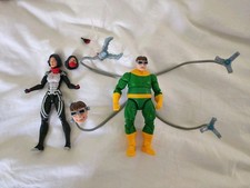 Marvel Legends Silk and Doctor Octopus exclusivo paquete de 2 tentáculos personalizados