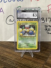 ✨ Jumpluff, “DOUBLE” HOLO Error, CGC 8.5, Neo Revelation 9/64 ✨