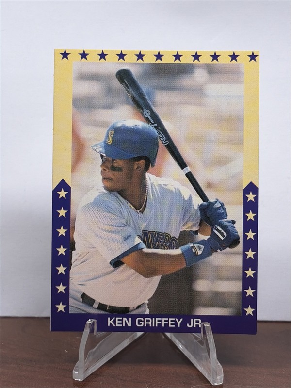 Lot Of (9) 1990 Ken Griffey Jr. Baseball Stars #NNO Ken Griffey Jr. Mariners (D)
