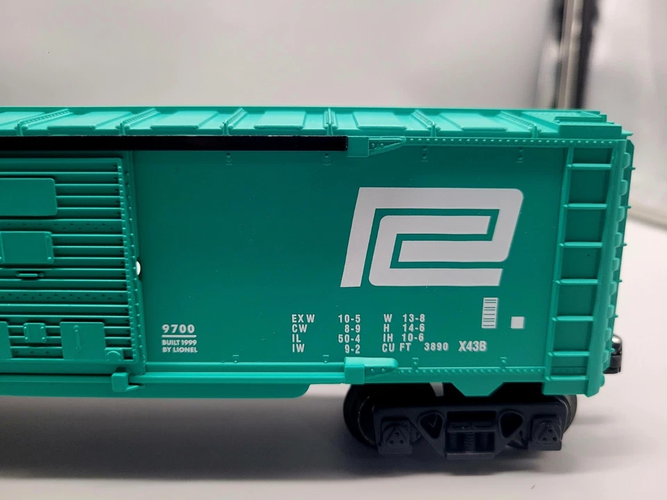 LIONEL TRAINS PENN CENTRAL FREIGHT BOXCAR w/OPENING DOORS O GAUGE NEW 6-26222 - Image 4 of 4