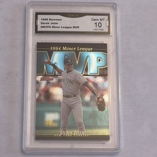 Bowman 1998 Derek Jeter GEM 10