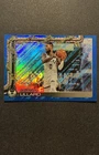 2025 Topps Holiday Basketball Blue Metallic Glitter Holiday Damian Lillard #H44