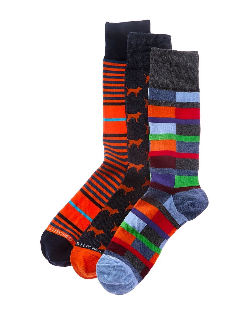 Непрост сшитые носки 3Pk Crew Socks мужские Ats 4890₽