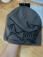 Arc'teryx Bird Head Toque Beanie Dark Grey - Orca Merino Wool Winter Hat Men NWT