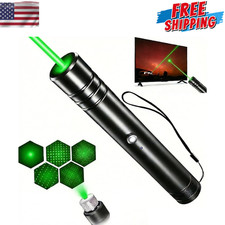 Green Laser Pointer - Rechargeable USB Charging for Presentations and office..
