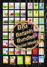40 Face Mask Sheets Moisturising Plant Botany Fruit Vit Serum Series BULK OFFERS