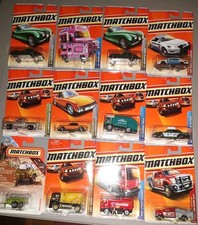 MATCHBOX MIXED LOT/ 12 VEHICLES VARIATIONS COLORS  MODELS FACTORY SEALED L K