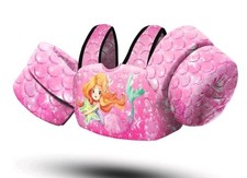 Chriffer Kids Swim Vest Mermaid Life Jacket for 30-55 Pounds Toddler Floaties