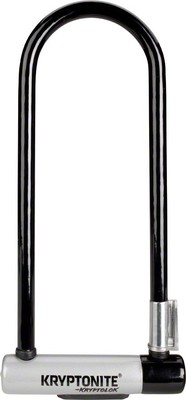 Kryptonite KryptoLok U-Lock - 4 x 11.5'', Keyed, Black, Includes bracket