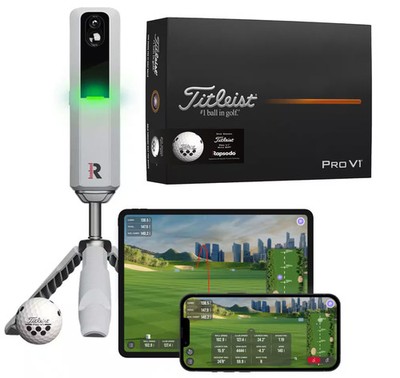 Rapsodo - MLM2PRO Golf Launch Monitor w/ (12) Titleist 2025 Pro V1