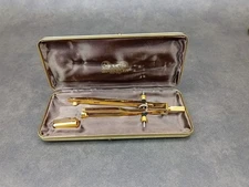 1835-1985 Staedtler 150 Year Anniversary Gold Plated Compass