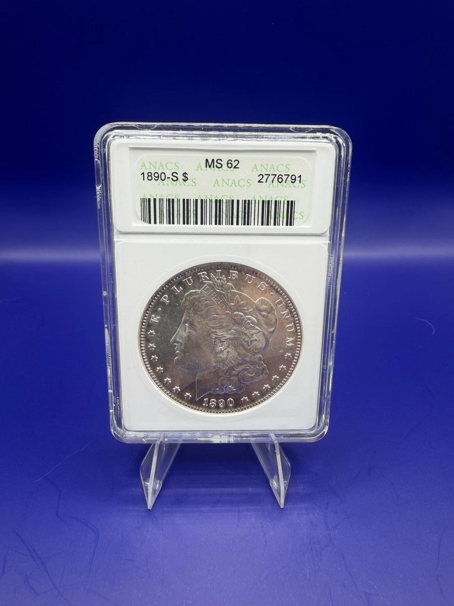 MS 62 Graded 1890 Year Morgan US Dollars (1878-1921) for sale | eBay