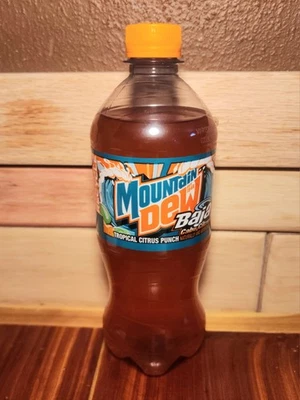 Mountain Dew Baja Cabo Citrus 2026 Design Unopened 20oz Bottle MTN