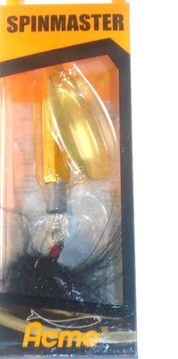 Acme Rattlin' Spinmaster 1/4 Ounce Inline Spinner  (Gold)