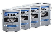 STEEL-IT Steel Gray Polyurethane Case 4 x 1 G...