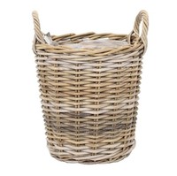 Van der Leeden Rattan Korb Rund Ø 30 Cm