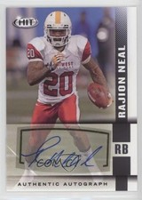 2014 SAGE Hit Auto Black Rajion Neal #A110 Auto 1k5