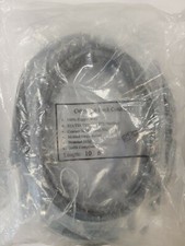 10 Pack CAT 6 Patch Cord UTP 10 FT Black Cable