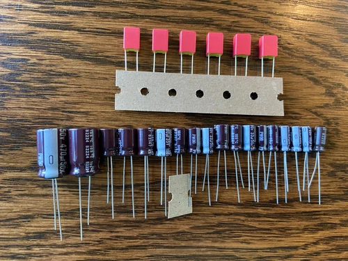 Technics SL-1800 Mk II Mk2 Speed Repair Kit Capacitors Turntable Recap Set