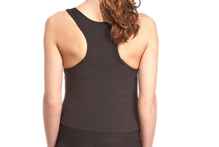 Nike Damen Nike Fit Dry Feines Fitness Oberteil Schwarz S - Bild 2 von 4