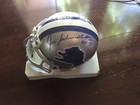 Schmidt/Creekmur SIGNED Lions Mini Helmet With Inscriptions JSA. COA. — photo 3