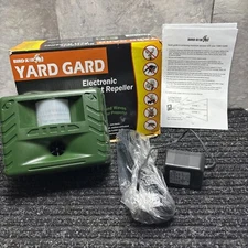 Bird-X Yard Gard Electronic Animal Repeller keeps unwanted pests out of your