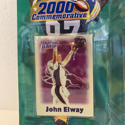 Starting Lineup Denver Broncos John Elway 2000 Football 2001