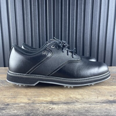 Foot Joy FJ Originals Size Mens Black Golf Shoes