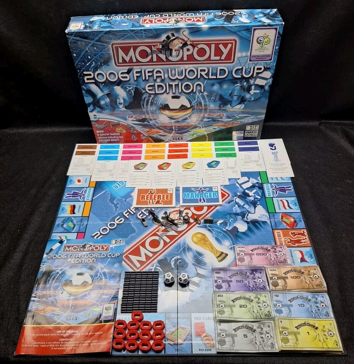 Monopoly 2006 FIFA World Cup Edition Board Game by Hasbro Football