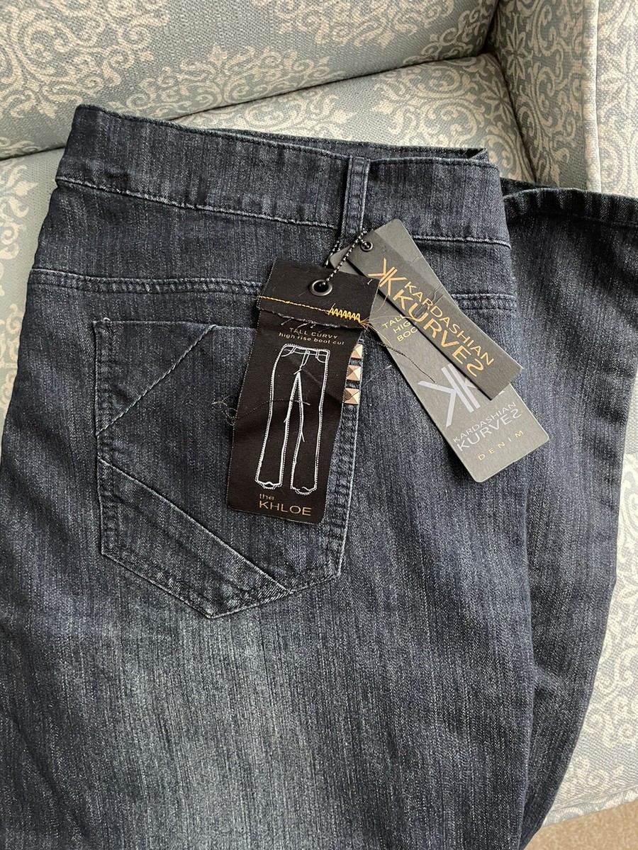 Kardashian Kollection The Khloe Jeans size 24 NWT Plus Size Jeans