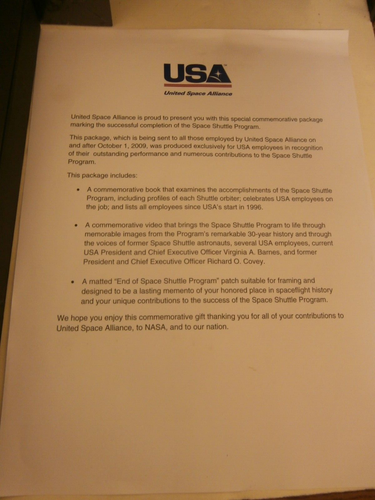 NASA United Space Alliance 3 Decades of Human Space Shuttle Program Package - Picture 2 of 6