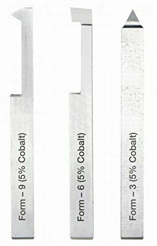 Set 3 utensili per filettatura 10x10x80 mm Proxxon 24552