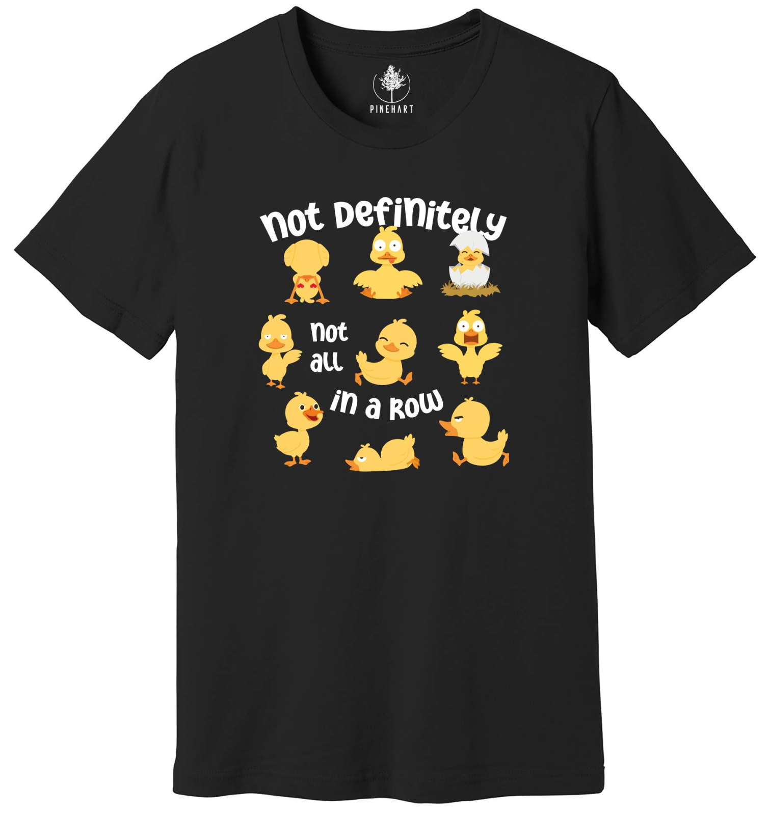 Camicia Most Sicuramente Non Tutto In Fila Maglietta Anatra Divertente Maglietta Anatre Umorismo Divertente