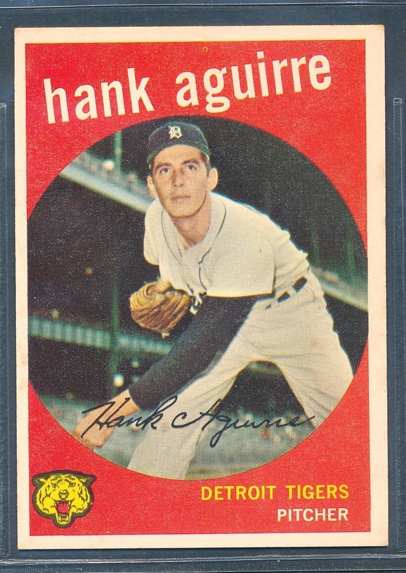 1959 Topps #36: HANK AGUIRRE Detroit Tigers ~ NM